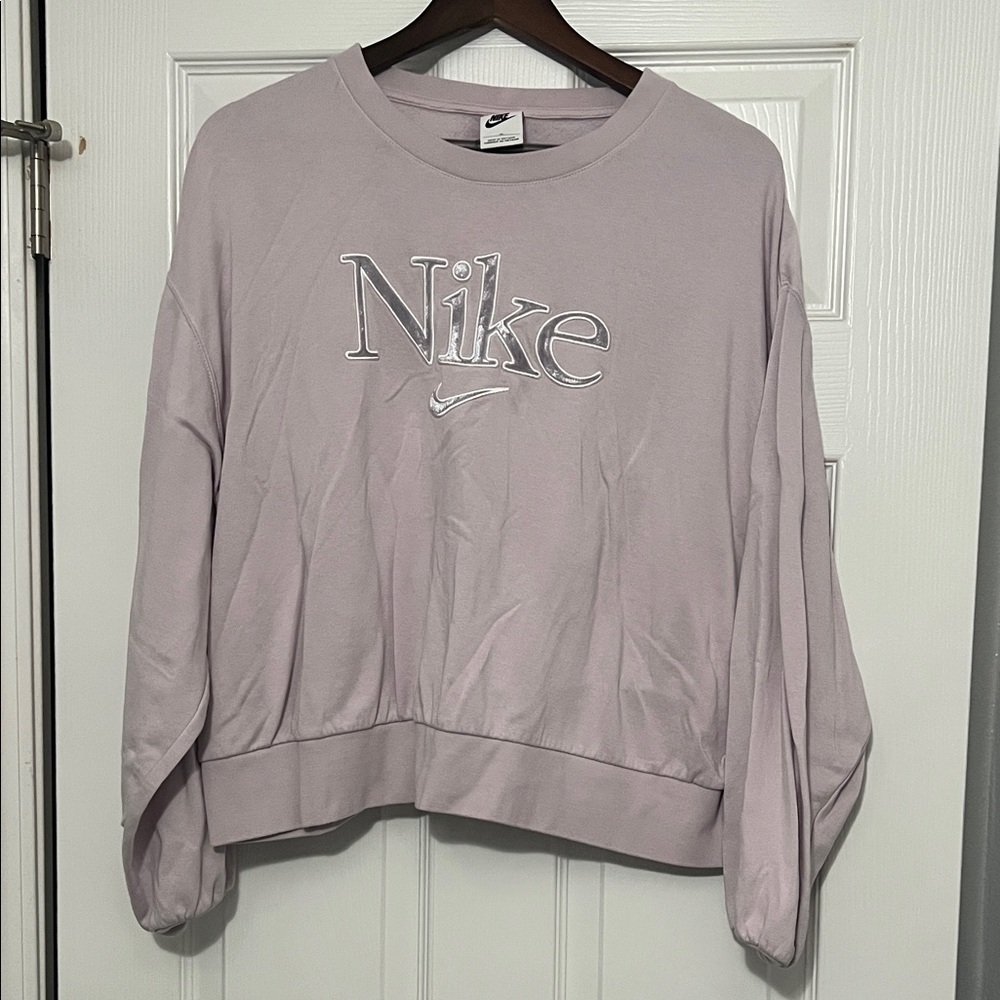 Nike Women's Light Purple Sweatshirt